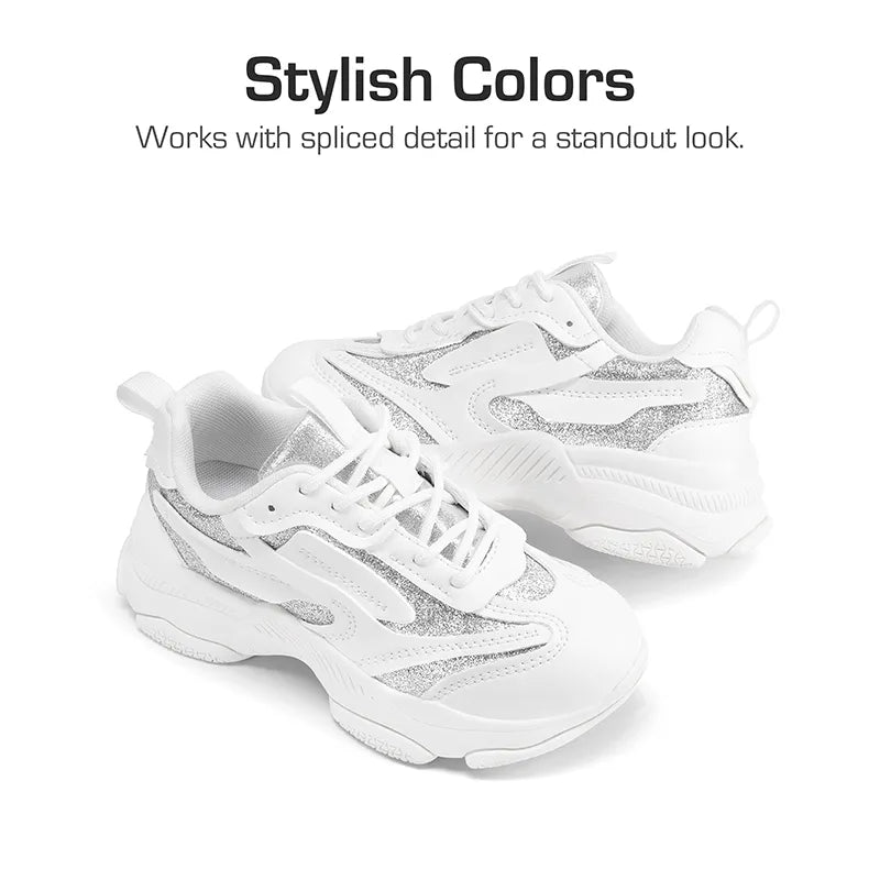WHITE/SILVER