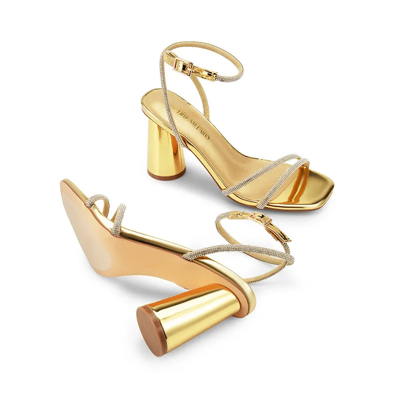 GOLD-RHINESTONE