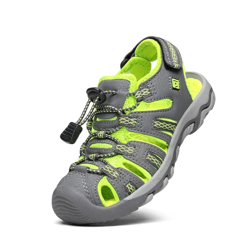 GREY NEON GREEN