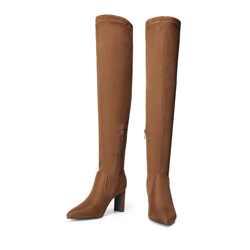 BROWN-SUEDE