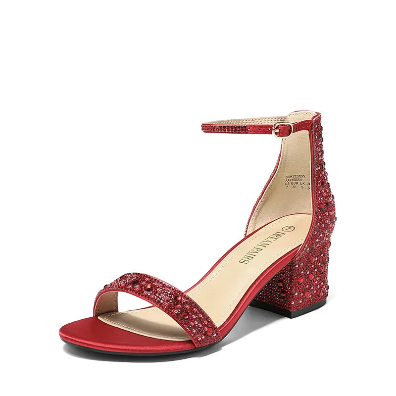 RED RHINESTONE
